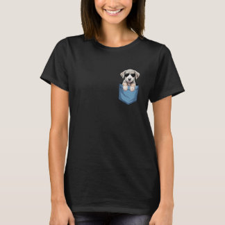 Cute Pocket Bedlington Terrier Lover Dog Mom T-Shirt
