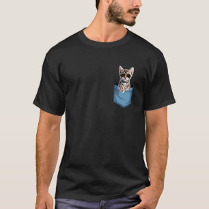 Cute Pocket Bengal Cat Lover Cat Mom T-Shirt