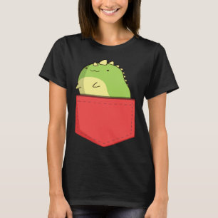 Cute Pocket Dino  Prehistoric Rex Dino In Pocket K T-Shirt