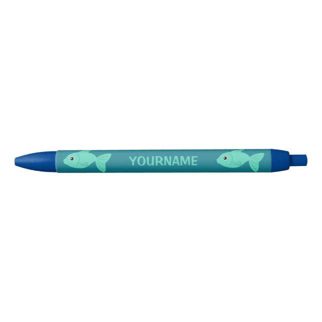 Cute Poisson stylos personnalisés (Devant)