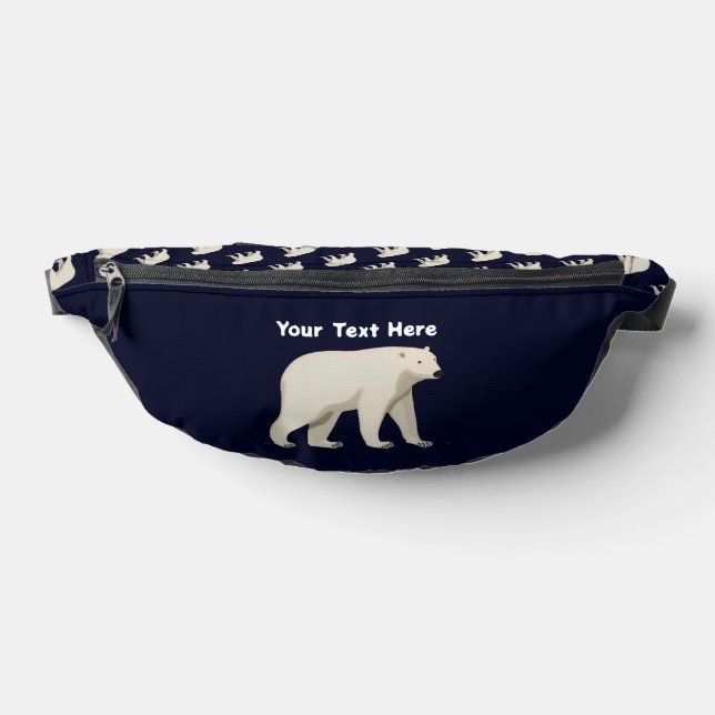 Cute Polar Bear Fanny Pack (Lay Down)