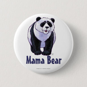 Cute Polar Bear for Mom 2 Inch Round Button