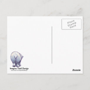 Cute Polar Bear for Mom Postcard