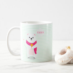 Cute Polar Bear Personalized Mug