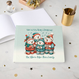 Cute Polar Bears Sing Have a Very Beary Christmas! Guest Book