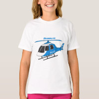 Cute police department helicopter chopper cartoon
