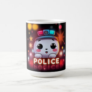 Cute Police Squad – Adorable Patrol Design Coffee Mug