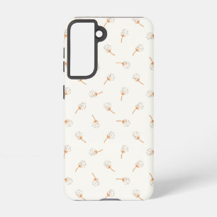 Cute Polka Dot Flower Pattern Samsung Galaxy Case