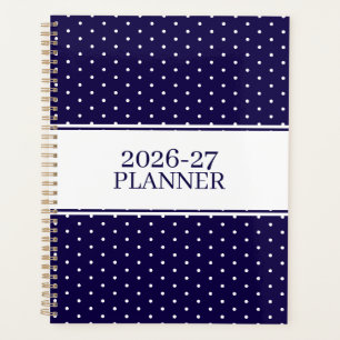 Cute Polka Dot Pattern Planner