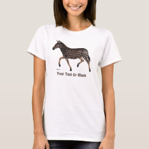 Cute Polka Dot Zebra T-Shirt
