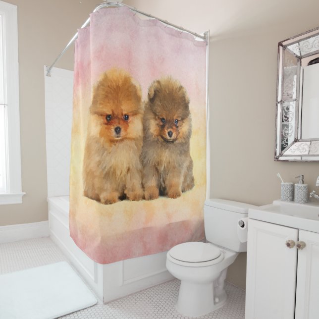 Cute Pomeranian German Spitz  Puppies (In Situ)