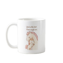 Cute Pony Pun Best Mom Neigh-ver Mother’s Day Card