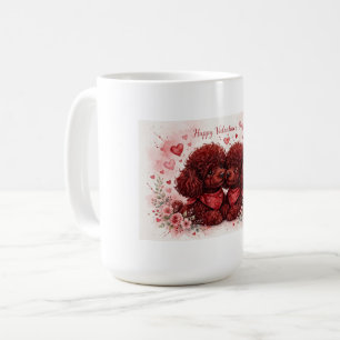 Cute Poodle Coffe Mug – Pet lover Mug – Poodle Mom