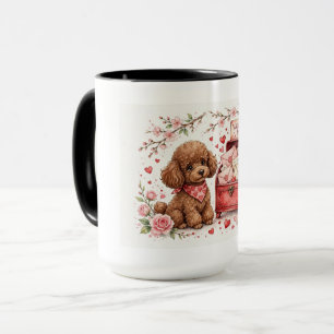 Cute Poodle Coffe Mug – Pet lover Mug – Poodle Mom