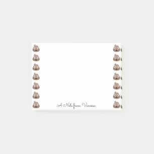 Cute Poop Emojis Post-it Notes