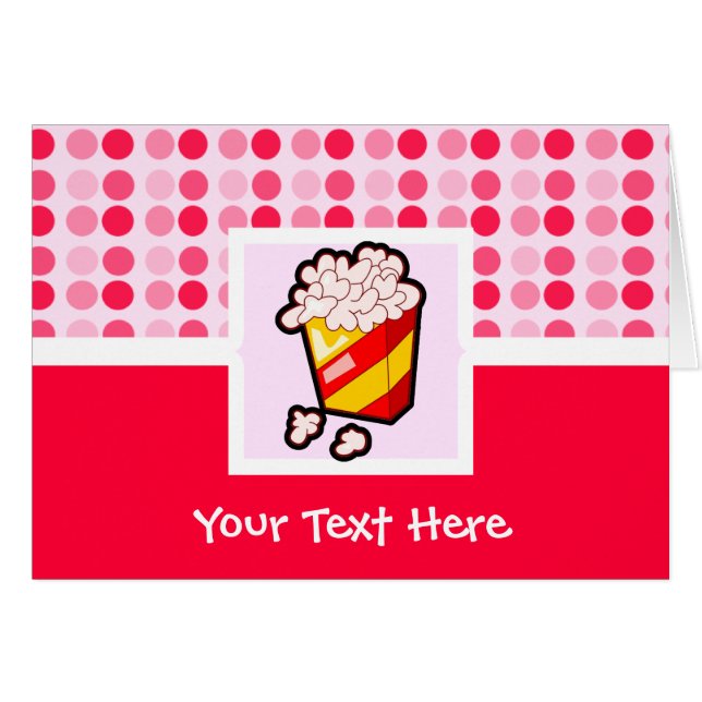 Cute Popcorn (Front Horizontal)