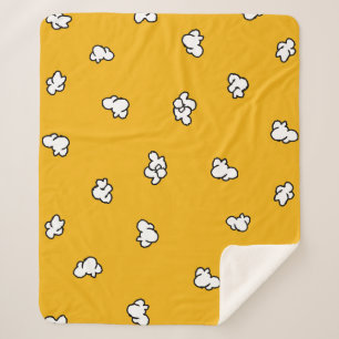 Cute Popcorn Clipart Popcorn Cartoon ImagesPopcorn Sherpa Blanket