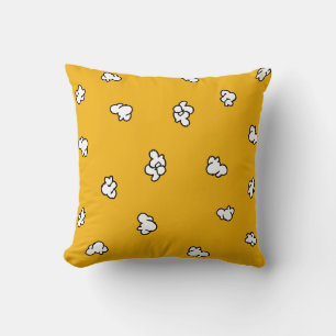 Cute Popcorn Clipart Popcorn Cartoon ImagesPopcorn Throw Pillow