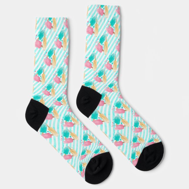 Cute Popsicles Pattern socks (Right)