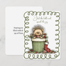 Cute Porcupine In a Box of Decorations