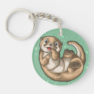 Cute Porte - clé Otter
