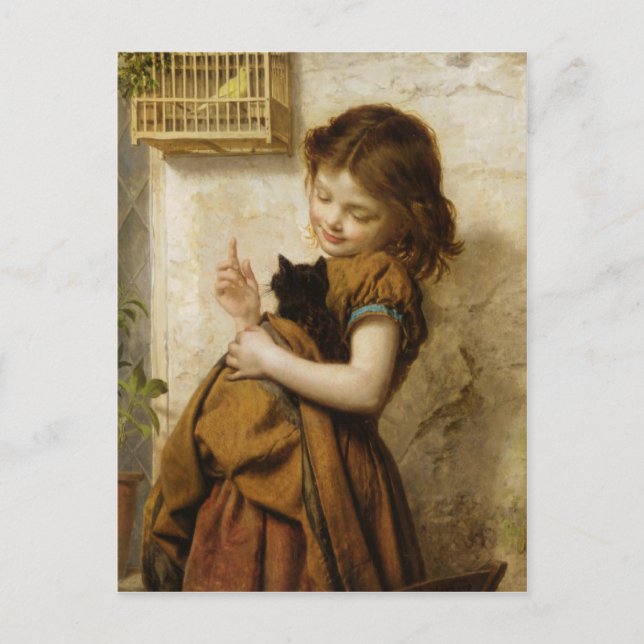 Cute Postcard Painting (Front)