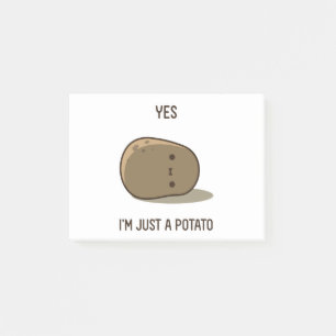 Cute Potato Post-it Notes