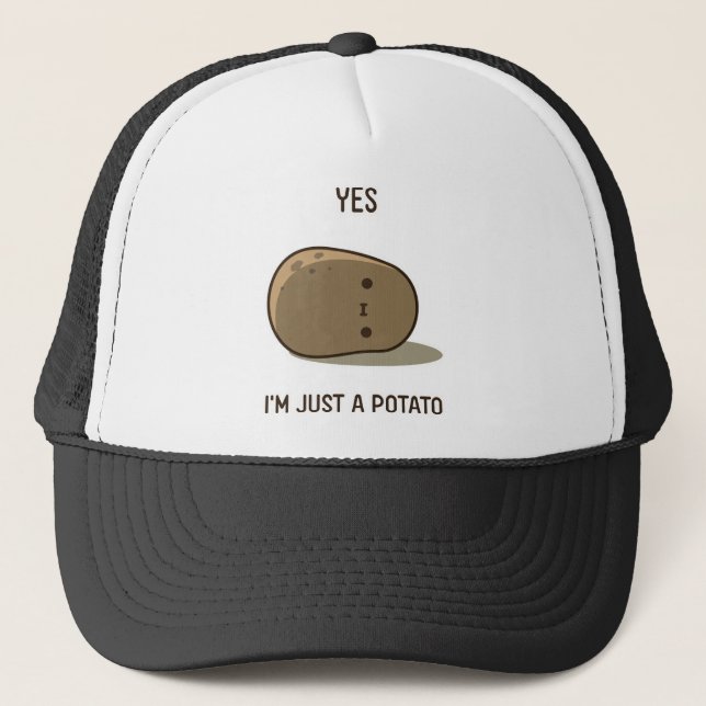 Cute Potato Trucker Hat (Front)