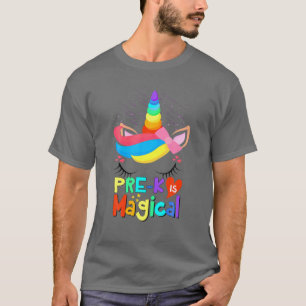 Cute Pre-K Unicorn Magical Pre-K Back To School T-Shirt