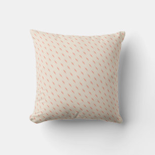 cute preppy aesthetic pink lightning bolt throw pillow