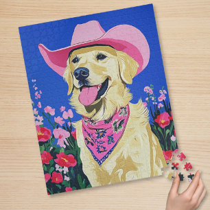 Cute Preppy Dog Puzzle