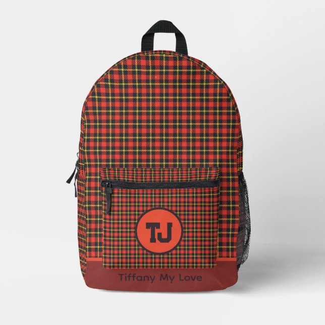 Cute Preschool High School Teacher Backpack (Front)