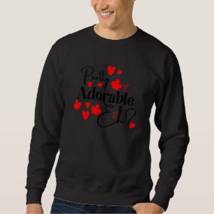 Cute Pretty Adorable Eh Canada Day Women Kids Todd Sweatshirt