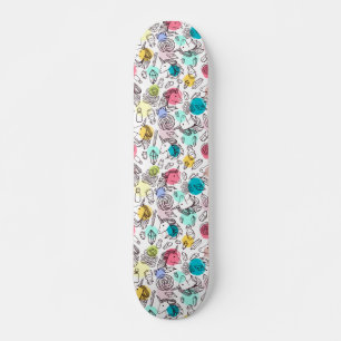 Cute Pretty Unicorn Pattern Skateboard