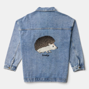 Cute prickly hedgehog cartoon