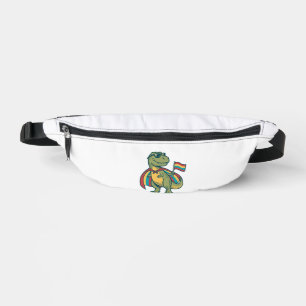 Cute Pride Dinosaur Vector Shirt Design_1 Fanny Pack