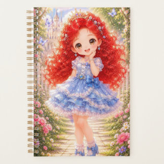 Cute Princess 12-Month Yearly Planner
