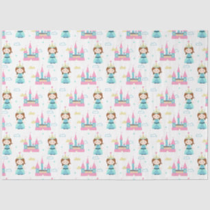 Cute Princess Birthday  Tissue Paper