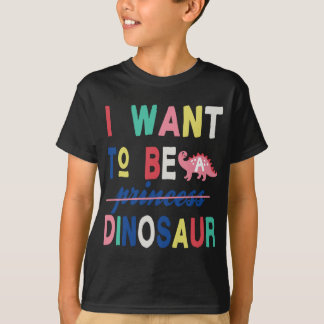 Cute Princess Dinosaur Gift T-Shirt