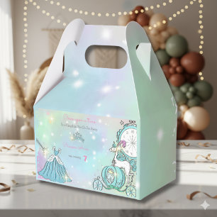 Cute Princess fairy tale Birthday  Favor Box