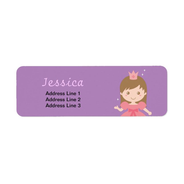 Cute Princess, Pink for Little Girls (Front)