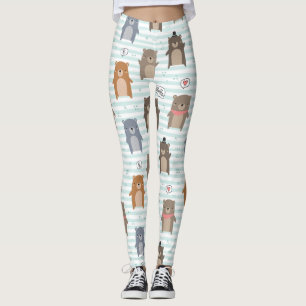 Cute Printed YOGA Leggings