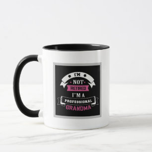 Cute professional Grandma word art Mug