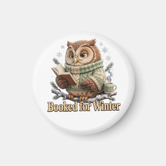 Cute Professor Owl Magnet