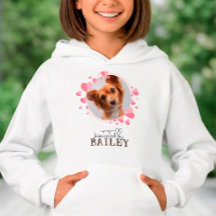 Cute "Protected by Dog" Personalized Pet Photo