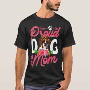 Cute Proud Boxer Dog Mom Funny Mother's Day T-Shirt