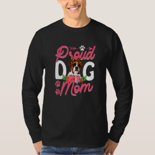 Cute Proud Boxer Dog Mom Mother's Day T-Shirt