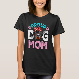 Cute Proud Doberman Dog Mom Mother's Day T-Shirt