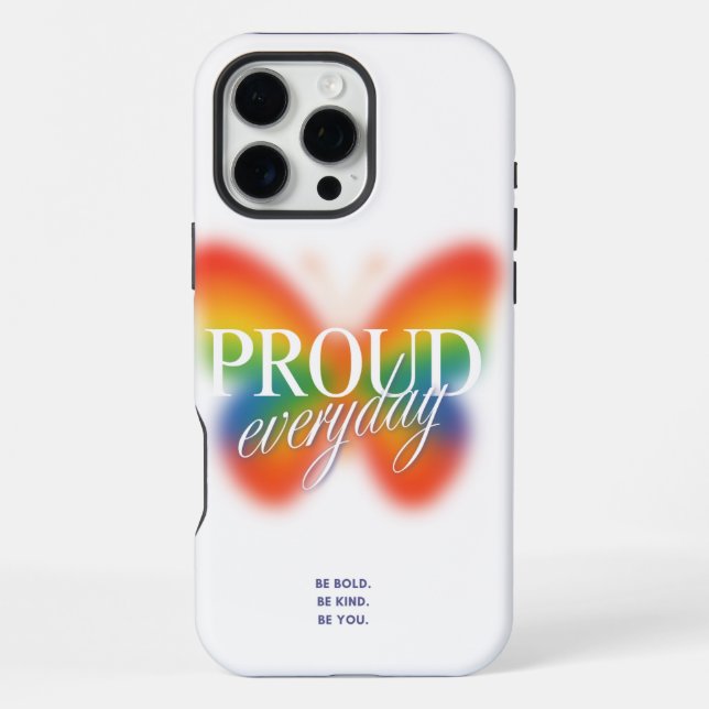 cute proud everyday phonecase iPhone case (Back)