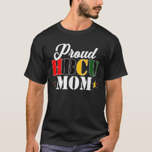 Cute Proud HBCU Mom Black College University Mothe T-Shirt